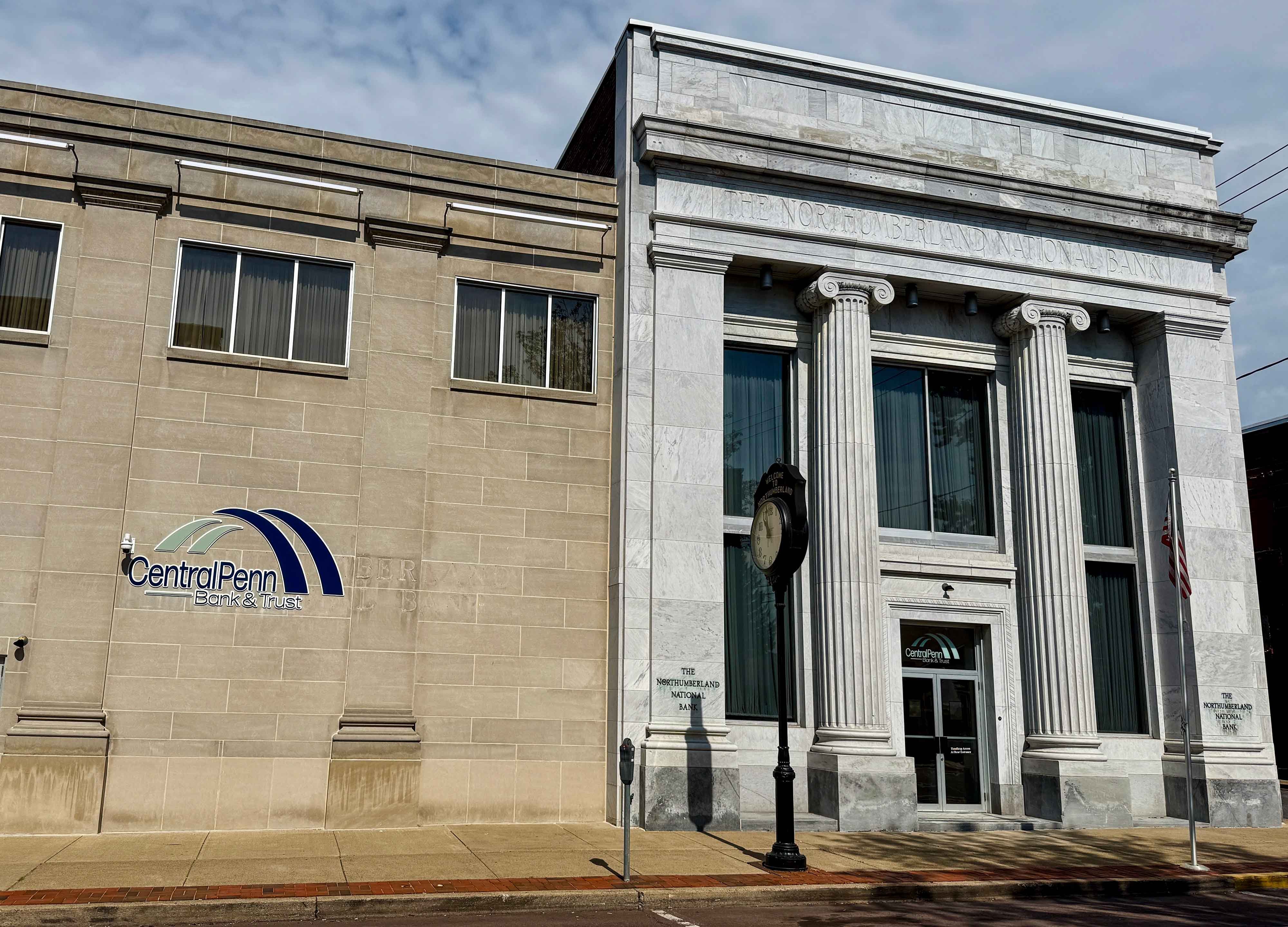 Northumberland location of Central Penn Bank & Trust.